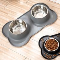 Cuenco de acero inoxidable para mascotas, almohadilla antiderrames, alimentador para beber para mascotas, plegable, antideslizante, cuenco de comida para perros, gatitos y cachorros - details 11