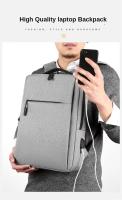 Mochila Oxford impermeable para hombre, bolso de viaje con carga USB, para ordenador portátil de gran capacidad - details 11