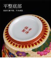 Taza individual cubierta de esmalte, tamaño cerámico de 300 ml, cuenco tritalento extra grande, juego de té Kung Fu para uso doméstico - details 14