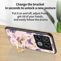 Funda para Infinix GT 20 Pro 5G con patrón de vidrio templado, soporte y cubierta para teléfono. - details 1