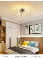 Lámpara de Cristal con Colgante de Arce TOMAXIN G9 70CM para Decoración de Sala de Comedor y Dormitorio Luz de Techo Emisora de Color Cambiable Estilo Moderno Producto Normal - details 6