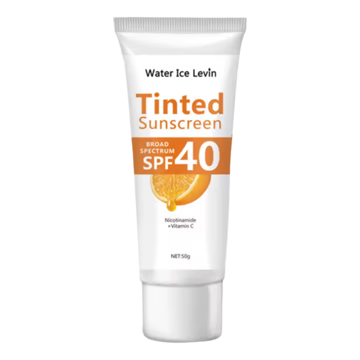 Crema Protector Solar Naranja Lote de Piel Cremal de Cuidado de la Piel Blanqueador - 1