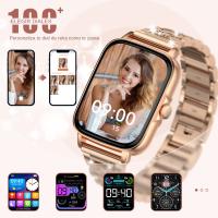 Reloj Inteligente con Llamada Bluetooth para Mujer, marcador SpO2, Seguimiento Menstrual, Monitor de Sueño, Reproductor de Música - details 3