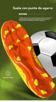 Deportes al aire libre AG TF Zapatos de fútbol Verano Nuevo Antideslizante Resistente al desgaste - details 9