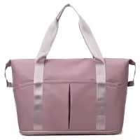 Bolsa portátil de viaje de negocios al aire libre, bolsa de hombro de gran capacidad, mojado y seco de separación - details 2