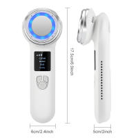 Rodillo masajeador eléctrico de estiramiento Facial, dispositivo de belleza de masaje, vibración sónica de microcorriente, estiramiento de la piel - details 9