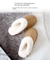 Zapatillas de casa de otoño e invierno, algodón antideslizante para parejas de interior de felpa cálidas para hombres y mujeres al por mayor - details 0