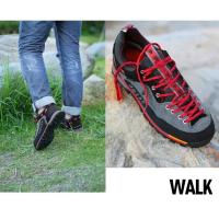 Zapatos De Senderismo Impermeables A La Moda, Zapatillas De Escalada Para Hombre, Zapatillas De Deporte Con Cordones Informales - details 11