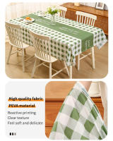 Mantel rectangular para cocina, cubierta decorativa impermeable y a prueba de aceite, 137x180CM - details 4