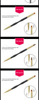 Juego de pinceles acrílicos para manicura, Kit de pinceles de doble cabezal para pintura de uñas, de flores, herramienta de diseño, 3/5/7/8/15 piezas - details 5