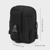 Riñonera táctica para teléfono, bolso de nailon impermeable, multifunción, informal, pequeño, para exteriores - details 0