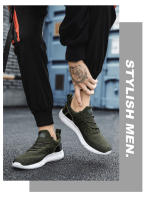 Deportes nuevos para hombres para parejas, zapatos elásticos ligeros y transpirables con tejido de mosca informal, modernos y versátiles, estudiantes de talla grande - details 16