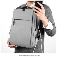 Mochila para ordenador portátil de 15,6 pulgadas para hombre, morral escolar de nailon con carga Usb, resistente al agua - details 19