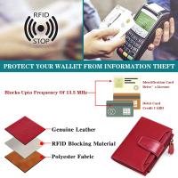 Cartera pequeña para Mujer, tarjeta Bloqueo RFID, Billetera de Cuero, regalos originales para mujer - details 3