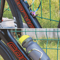 Portabotellas ligero para bicicleta de montaña, soporte para botella de agua, aleación de aluminio - details 10