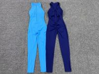 Conjuntos de Yoga de una pieza para mujer, ropa sin mangas, chaleco, mono corto de ejercicio, deporte, gimnasio, entrenamiento, Fitness, pantalones con espalda cruzada, 2025 - details 34