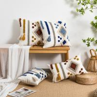 Cojín Bohemio de Terciopelo Almohada de Sofá de Estilo Étnico para Sala de Estar - details 3