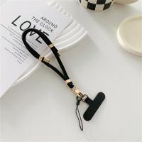 Cordón corto de nailon y Metal de lujo para teléfono, cordón para colgar pantalones, accesorios, llavero antipérdida elegante, cuerda para muñeca - details 6