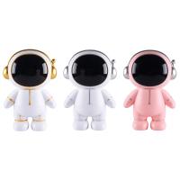 Hucha de Ahorro Astronauta Caja de Almacenamiento de Monedas de Niños Inagarcable con Luces - details 12