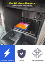 Cargador inalámbrico QI para automóvil Panel de carga rápida para teléfono móvil Accesorios de interior para Mitsubishi Xpander/ Xpander Cross 2024-2017 Normal goods Made in China - details 1
