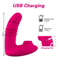 Leten Vibrador Dildo Control Remoto Inalámbrico Estimulador de Clítoris Juguetes para Adultos - details 8