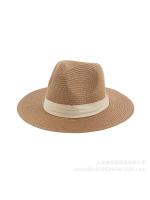 Sombrero de Paja Sombrero de copa con sombra de protección solar al aire libre para hombres Sombrero de Panamá Sombrero plegable británico - details 12