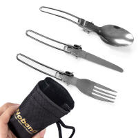 Juego de Utensilios Planchados de Acero Inoxidable Portátil Garfo, Cuchillo, Cola de Picnic para Viajes - details 1