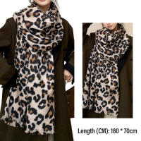 Bufandas de invierno con estampado de leopardo para mujer, bufandas súper suaves, envolturas, regalos para damas y niñas - details 0