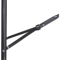 Mesa Plegable Plástico Efecto Ratán 180x75x73cm Multifuncional Portátil con Asas Intemperie - details 7