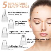 Eliminador de espinillas faciales, limpiador eléctrico de poros, limpieza Facial profunda de nariz, Zona T, eliminación de grano - details 1