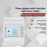 Vatímetro Digital TAC4300, medidor de consumo eléctrico de energía, voltímetro, guía Modbus RS485, medidor eléctrico - details 3