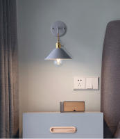 Lámpara de pared nórdica Lámpara de dormitorio con interruptor AC 220V aplique colorido,Bombilla no incluida - details 5