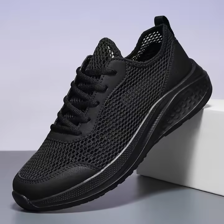 Zapatos deportivos de verano para hombre, con superficie mh transpirable, ligeros e informales, suela gruesa de gran tamaño para correr y viajar - 1