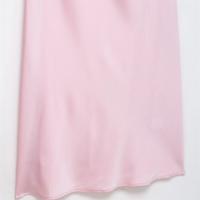 PB&ZA2025 Vestido largo ajustado con tirantes ajustables, diseño plisado, encaje y costuras, para mujer, ropa de verano. - details 4
