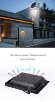 Lámpara Solar de 100/200/300W para exteriores, foco impermeable, luz Led para exteriores con Control remoto, farola Solar, Control de luz - details 5