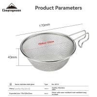 Moon - Villa de acero inoxidable para exteriores, cuenco para sierra para metales de 450 ml, taza portátil para acampar y hacer senderismo, utensilios de cocina para Picnic con - details 14