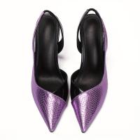 Zapatos De tacón De aguja para mujer, Elegantes Bombas De Vestir De Punta, Correa De Tobillo, Moda - details 16