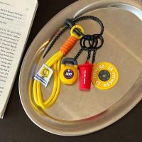 Llavero de fitness tejido a mano, mini mancuerna antipérdida, llavero para amantes del gimnasio, colgante de cuerda de nailon con placa de peso. - details 2