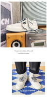 Zapatos blancos grandes de suela gruesa y punta redonda para hombre, tendencia ins otoño 2025, versión coreana, zapatos casuales para estudiantes, zapatos casuales, zapatos deportivos - details 3
