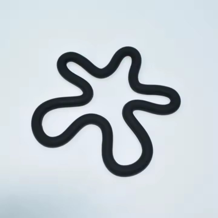 Posavasos Geométricos de Silicona Resistentes al Calor Posavasos Antideslizantes para Tazas de Bebidas, Manteles Individuales para Mesa, Accesorios de Cocina - 1