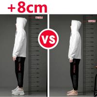 Zapatos de elevación para hombre, plantillas deportivas con aumento de altura de 10cm, 8CM, - details 4