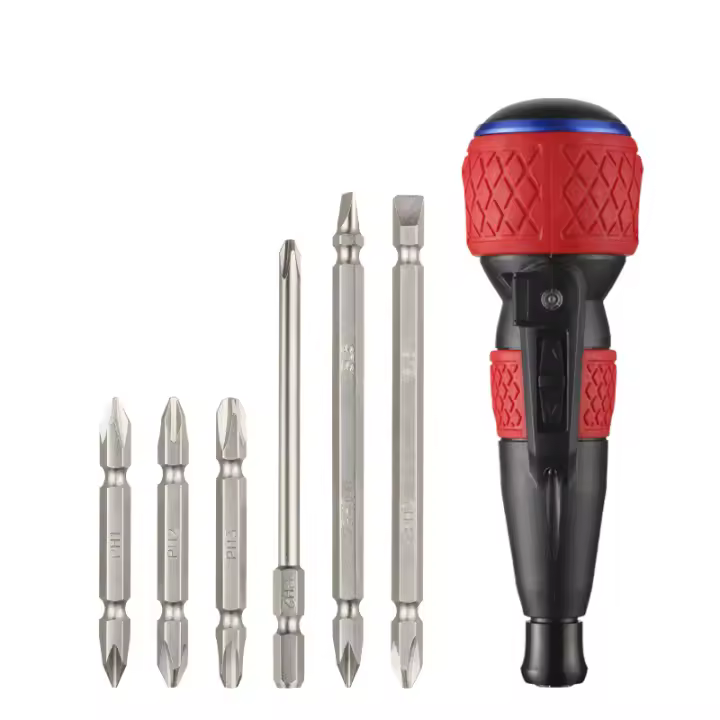 Juego de destornilladores eléctricos recargables, 6 piezas Bits, Herramientas Eléctricas n. ° 220USB - 1