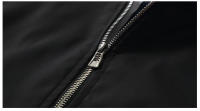 Chaqueta Bomber de Moda Casual para Hombres Material de Poliéster Cierre de Cremallera - details 11