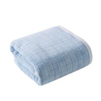 Toalla de baño cuadrada en espiral de diseño, secado rápido de Color sólido, absorbente de agua, secado de cabello seco, uso doméstico y diario, toallas cuadradas suaves - details 7