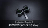 Linterna Táctica Nextorch RM85S de Fácil Instalación y Liberación para Cuerpo de Linterna de 23-28mm Aleación de Aluminio Aerospace Grado Adecuado para T5/T7/T53/T5G/TA30C/TA5/PA5 Etc. - details 3