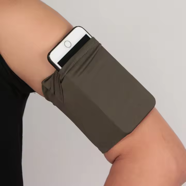 Bolsa Universal para brazo para correr, brazalete ligero de alta elasticidad para teléfono móvil, portátil, absorbe el sudor - 1