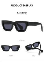 Toyear-gafas de sol cuadradas clásicas para mujer y hombre, lentes de sol de tendencia, diseñador de lujo, gafas de conducción Punk, UV400 - details 6