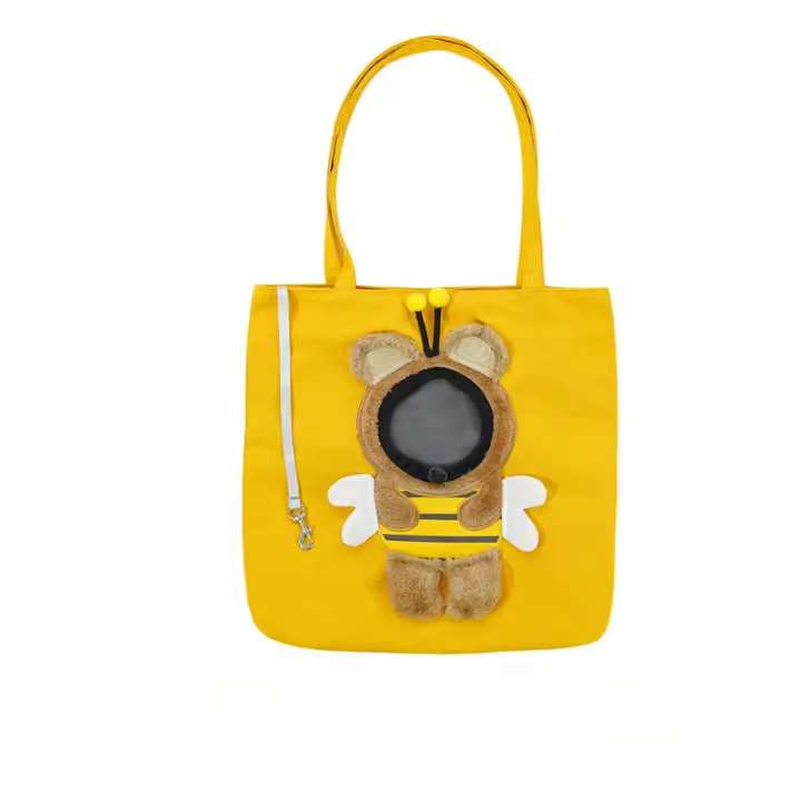 Mochila Transportadora Ligera y Transpirable para Gatos y Perros Pequeños - 1