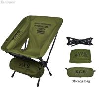 VIE chai plegable en forma de luna de tela Oxfod ligera Ulta, viaje ligero desmontable para acampar, caminar y pescar al aire libre - details 7