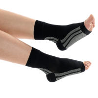 Tobillera deportiva de compresión para esguince, tendinitis de Aquiles, fascitis Plantar, pie lesionado, 1 par - details 9